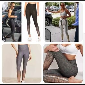 Beyond Yoga Alloy Ombré High Waisted Midi Leggings
